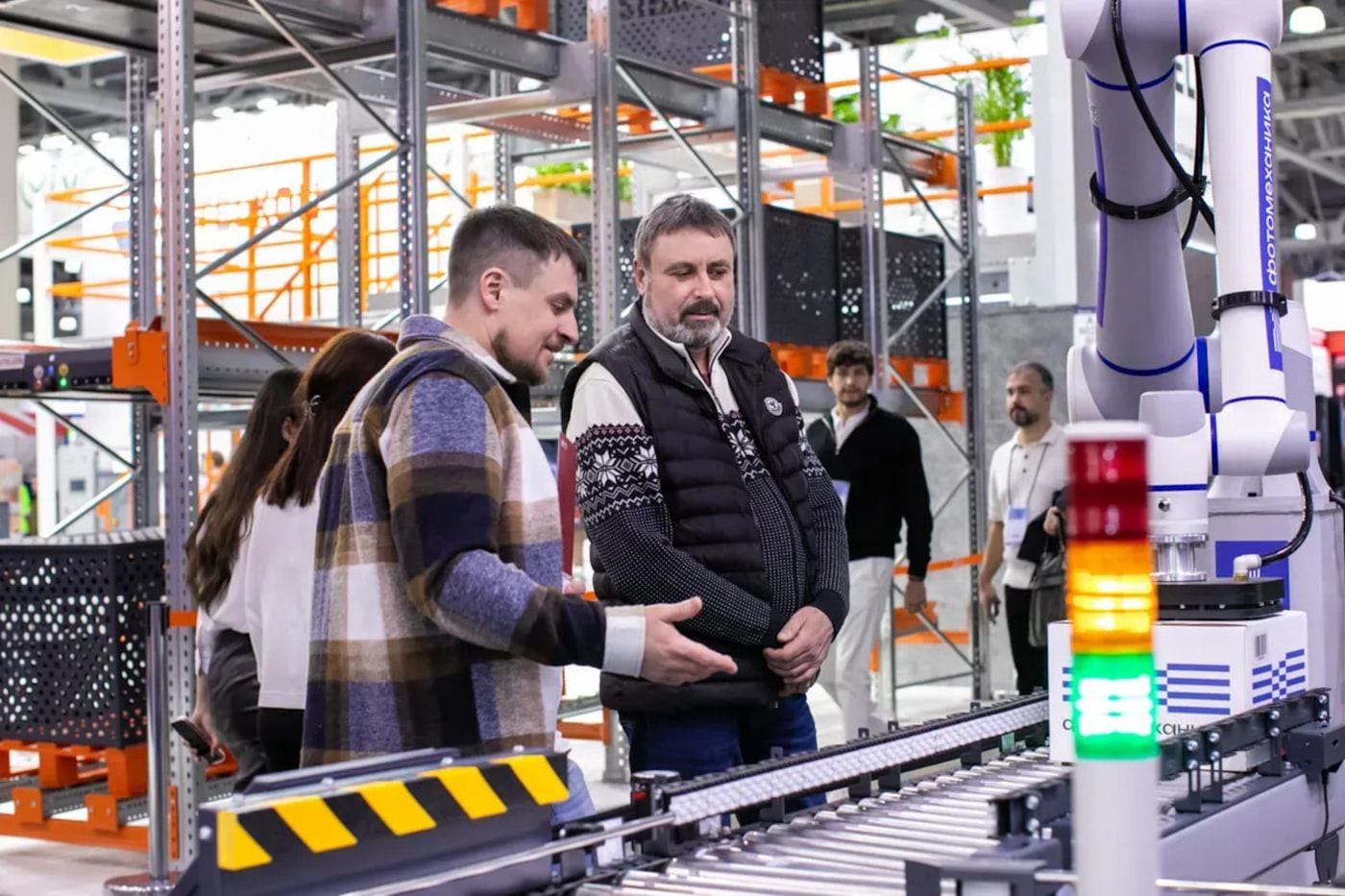 Abstimmung an der Produktionslinie
